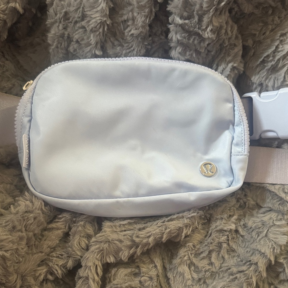 lululemon athletica Light Blue Crossbody Belt Bag